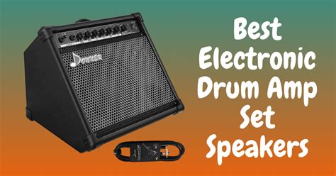 computer speakers for electronic drums|5 Best Electronic Drum Amp Set Speakers .